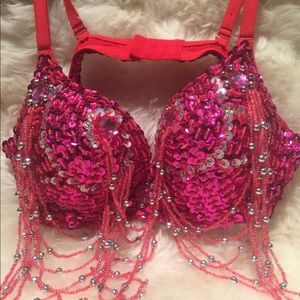 Pink Embellished Costume Top